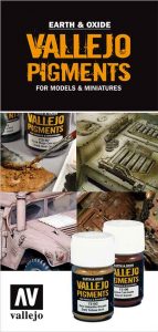 Vallejo Pigments for modela and miniatures