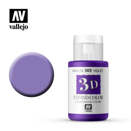 3d expand vallejo color violet 505