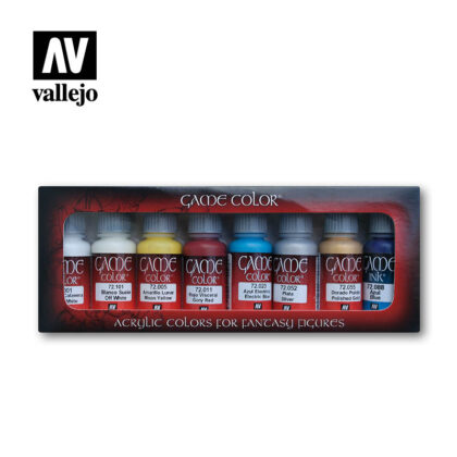 Elves vallejo fantasy paint set 72300