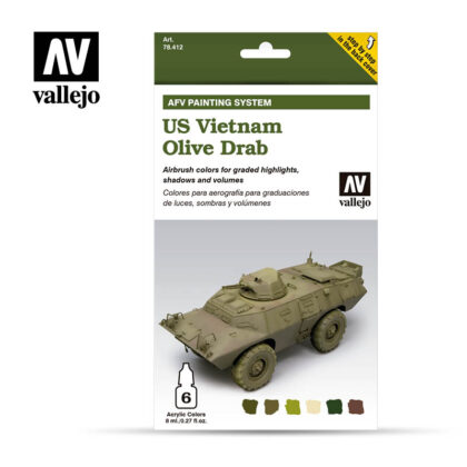US Vietnam Olive Drab Vallejo AFV 78412