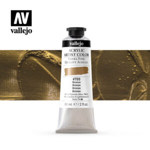 acrylic artist color vallejo bronze 703 60ml