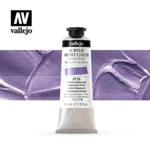 acrylic artist color vallejo iridescent violet 716 60ml