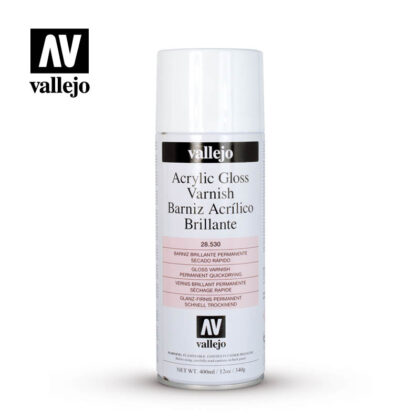 acrylic gloss vasrnish aerosol vallejo 28530 400ml