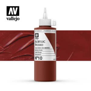 Vallejo Acrylic Studio Red Iron Oxide 10