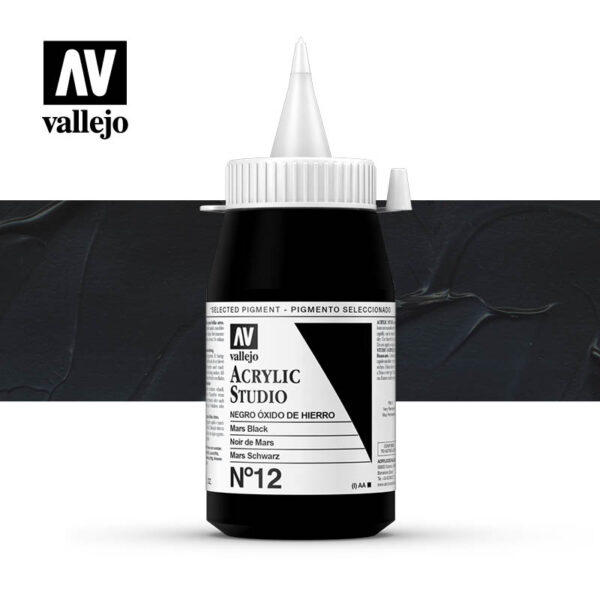 Vallejo Acrylic Artist Color - Mars Black