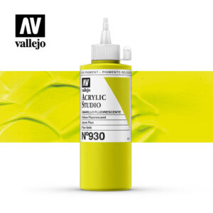 Vallejo Acrylic Studio Yellow Fluorescent 930