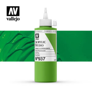 Vallejo Acrylic Studio Green Fluorescent 937