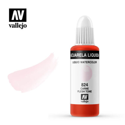 acuarela liquida vallejo flesh tone 824