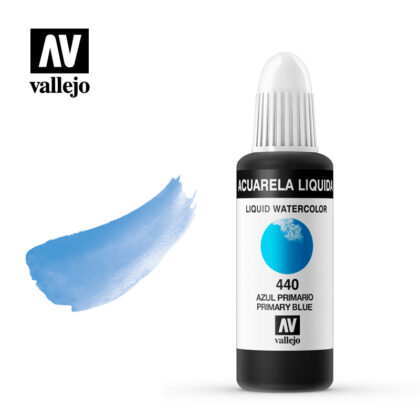 Acuarela líquida Vallejo Primary Blue 440 32ml