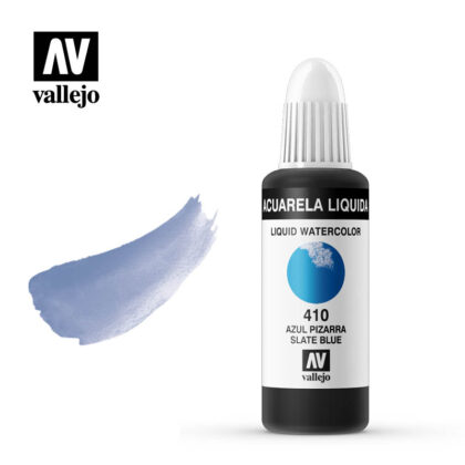 acuarela liquida vallejo slate blue 410