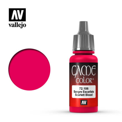 game color vallejo scarlet blood 72106