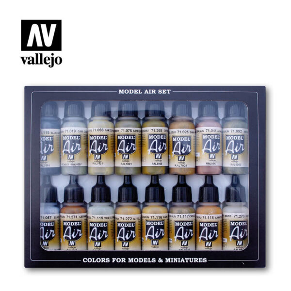  Vallejo Model Air Set - US Modern Desert Colors