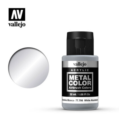 metal color vallejo white aluminum 77706
