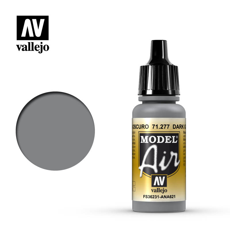 Model Air Vallejo Dark Gull Gray 71277 acrylic airbrush color