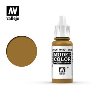 model color vallejo brass 70801