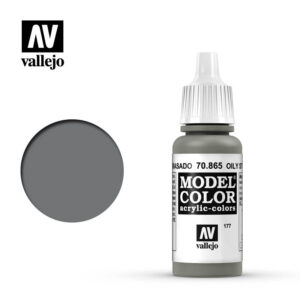 model color vallejo oily steel 70865