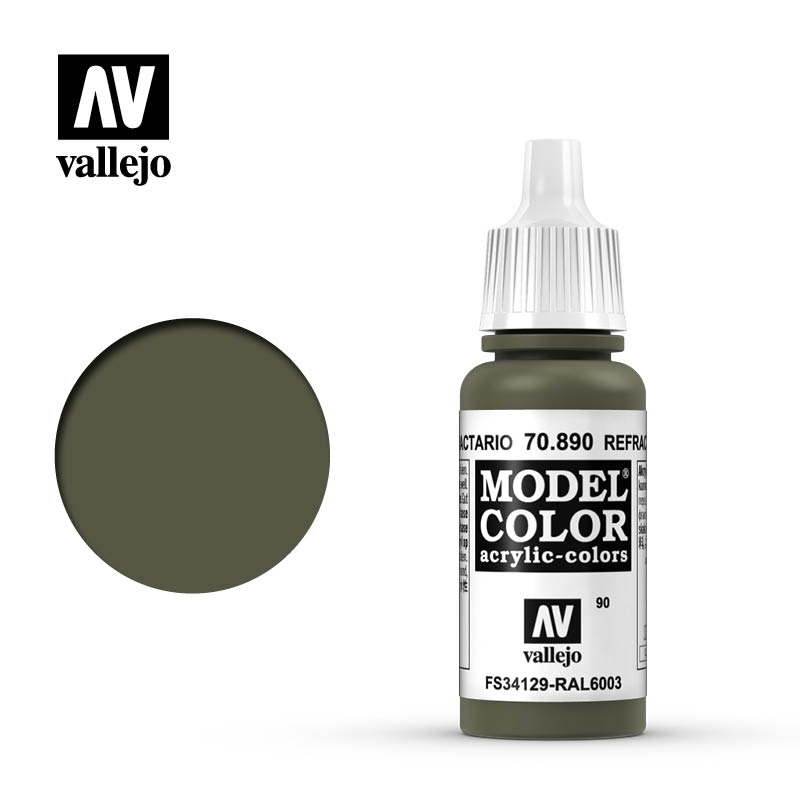 Model Color Verde Refractario 17ml (90)