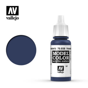 model color vallejo transparent blue 70938