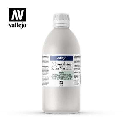 polyurethane satin varnish vallejo 28652 500ml