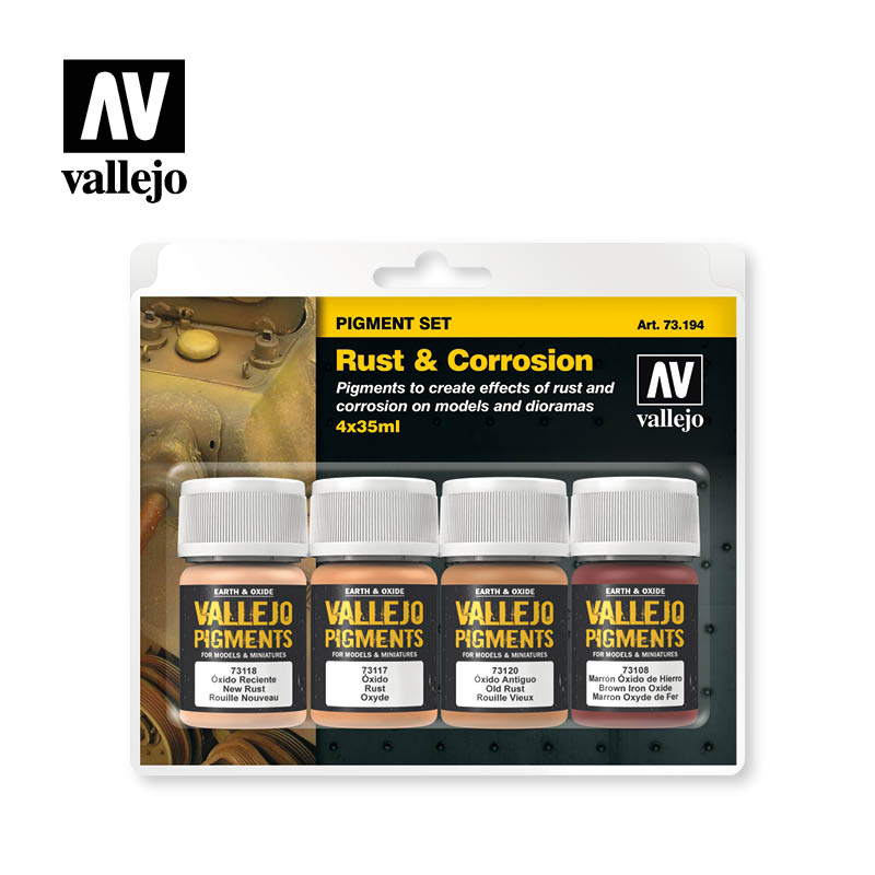 Vallejo Pigment Fresh Rust VLJ73118 8429551731188