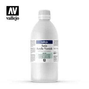 Vallejo Satin Acrylic Permanent Varnish 26.519 500 ml