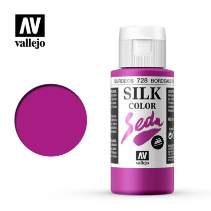 silk color vallejo bordeaux red 728 60ml
