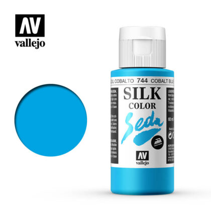 silk color vallejo cobalt blue 744 60ml