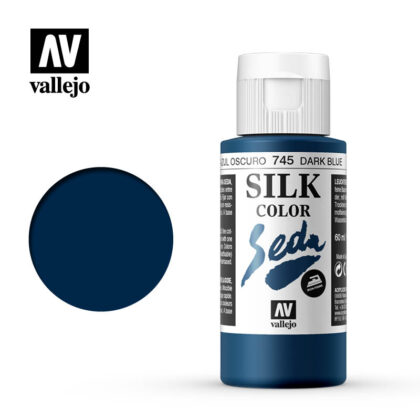silk color vallejo dark blue 745 60ml