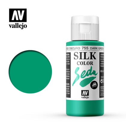 silk color vallejo dark green 755 60ml