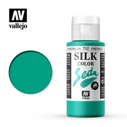 silk color vallejo emerald 752 60ml