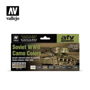 soviet WWII camo colors vallejo afv 71188