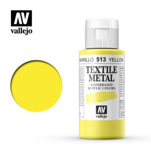 textile color vallejo metallic yellow 513 60ml