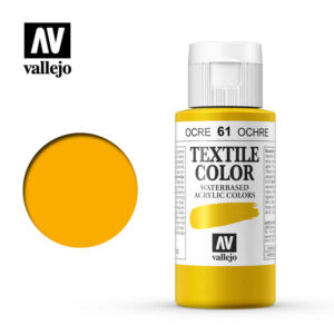 textile color vallejo ochre 61 60ml