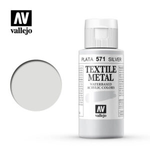 textile color vallejo silver 571 60ml