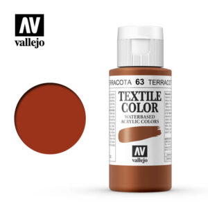 textile color vallejo terracotta 63 60ml