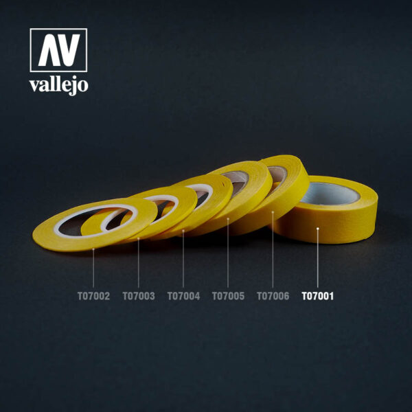 NEW Tool For Miniatures Vallejo Masking Tape 2mm X 18m T07003