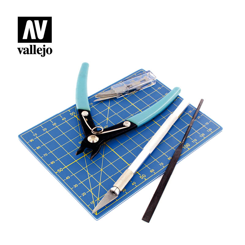 Vallejo Hobby Tools - Plastic Modeling Tool Set