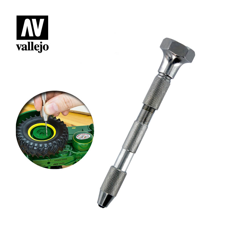 Vallejo Hobby Tools - Spin Top Pin Vice Double Ended