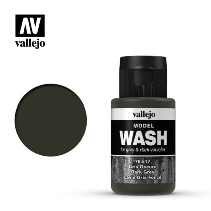 vallejo model wash dark grey 76517