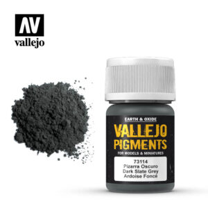 vallejo pigment dark slate grey 73114