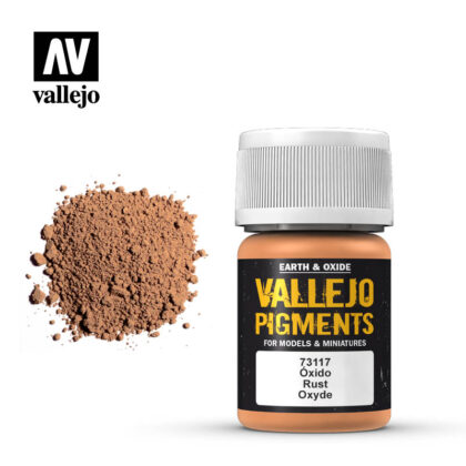 vallejo pigment rust 73117