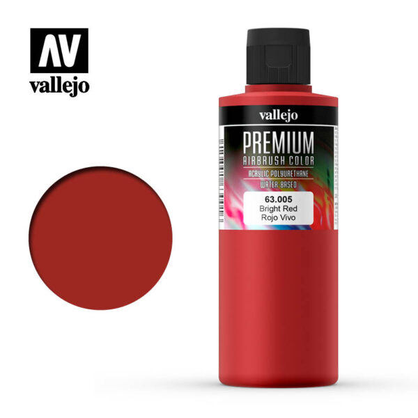 Vallejo Color Bright Red Premium RC Colors 