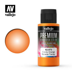 Premium Airbrush Color Vallejo Candy Orange 62073