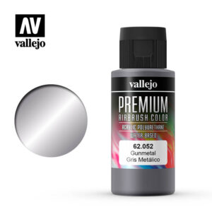 Premium Airbrush Color Vallejo Gunmetal 62052