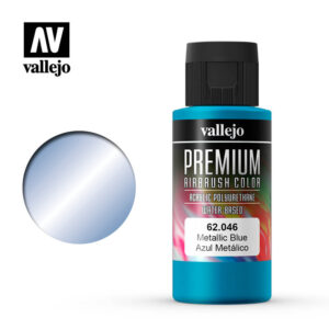 Premium Airbrush Color Vallejo Metallic Blue 62046