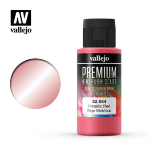 Premium Airbrush Color Vallejo Metallic Red 62044
