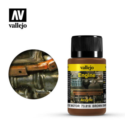 vallejo weathering effects brown engine soot 73818