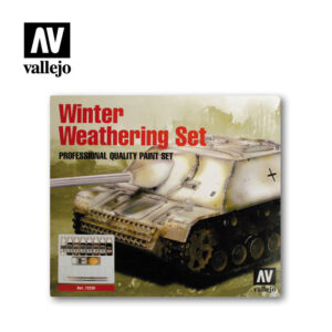 Winter weathering 72220 vallejo model color effects set