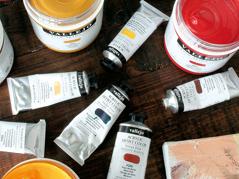 Vallejo Premium Paint Set - Opaque Colours (5 x 60ml)