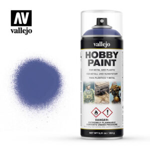 vallejo hobby spray paint 28017 ultramarine blue